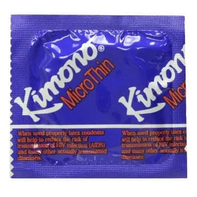 Condoms Minces avec Lubrifiant - Boite de 3 Kimono