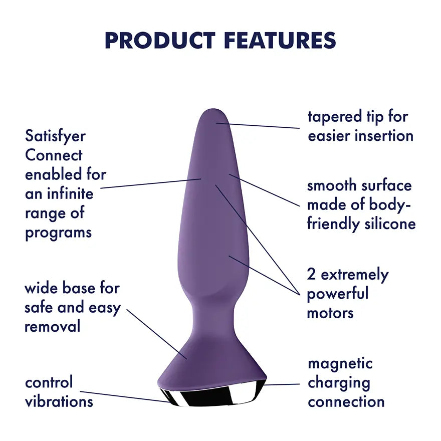 Plug Délicieux 1 - Mauve satisfyer