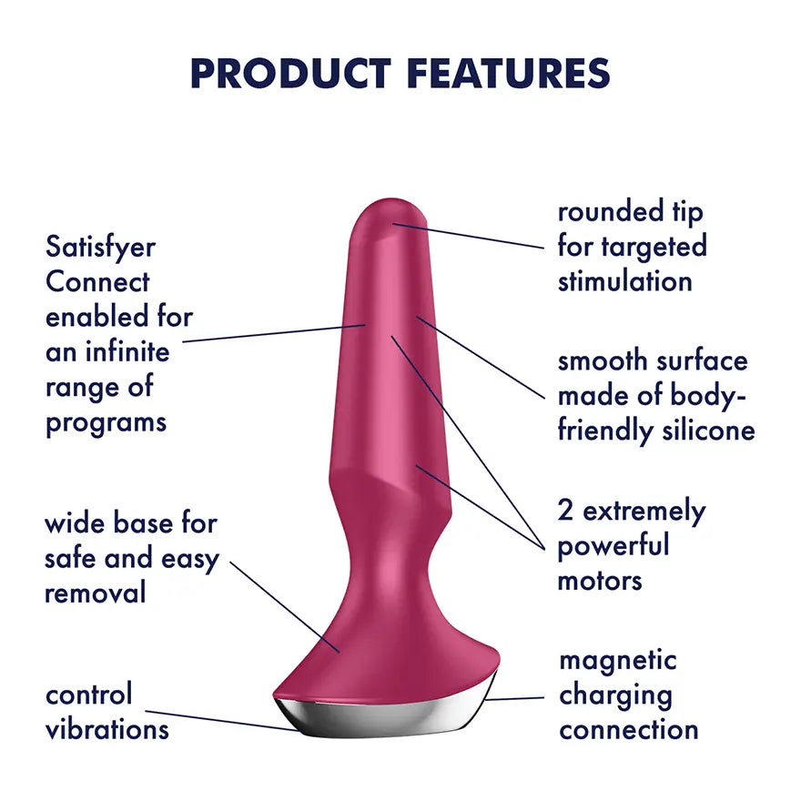 Plug Délicieux 2 - Rose satisfyer