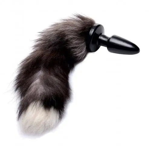 Fox Tail Anal Plug, Black - 50 Shades of Sex Fox Tail Anal Plug, Black - 50 Shades of Sex