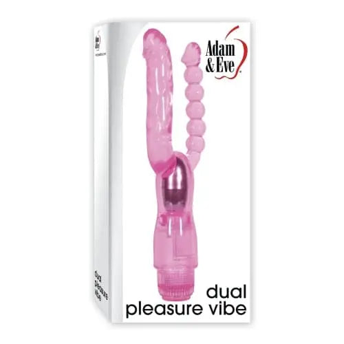 Vibromasseur Double Plaisir Rose adam & eve