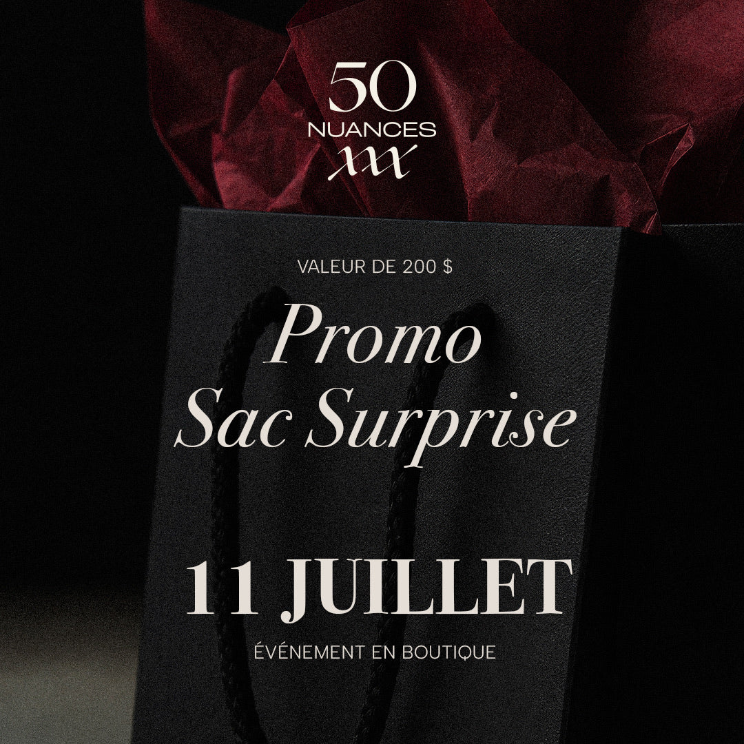 Promo Sac Surprise 11 juillet